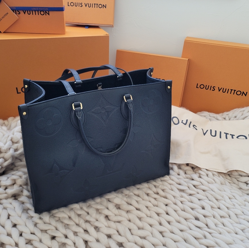 Louis Vuitton Black On-the-go GM